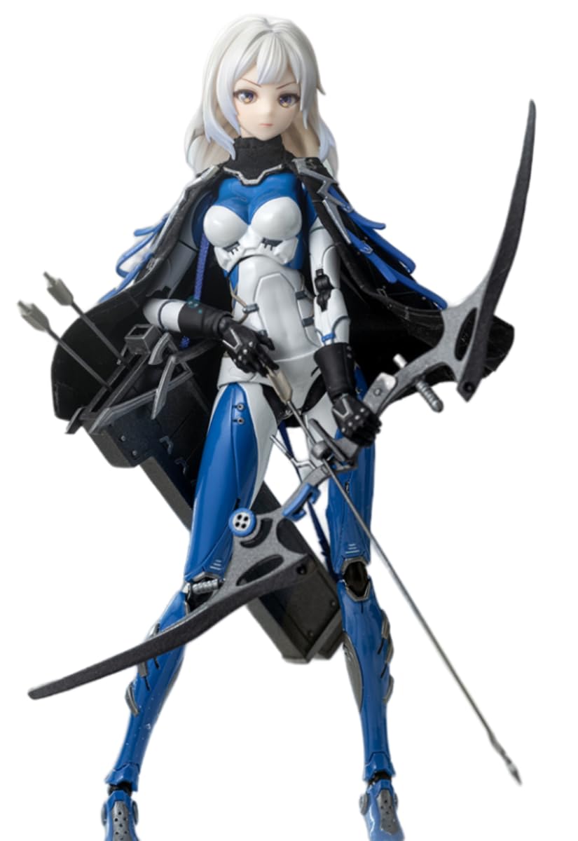 HiPlay Romankey X VTOYS Collectible Figure Full Set: Archer Muse, Anime Style, 1:12 Scale Miniature Figurine MUSE-1.