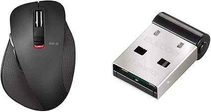 Amazon セット買い エレコム マウス Bluetooth Sサイズ 小型 5ボタン 戻る 進むボタン搭載 Blueled 握りの極み ブラック M Xgs10bbbk Bluetooth Usbアダプタ 超小型 Ver4 0 Edr Le対応 省電力 Class2 Windows10対応 Lbt Uan05c2 エレコム マウス 通販