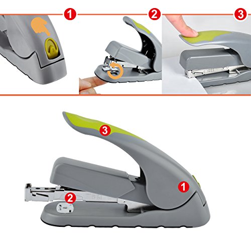 image for Ktrio Stapler Desk Stapler Reduced Effort Stapler Low force by up to 6