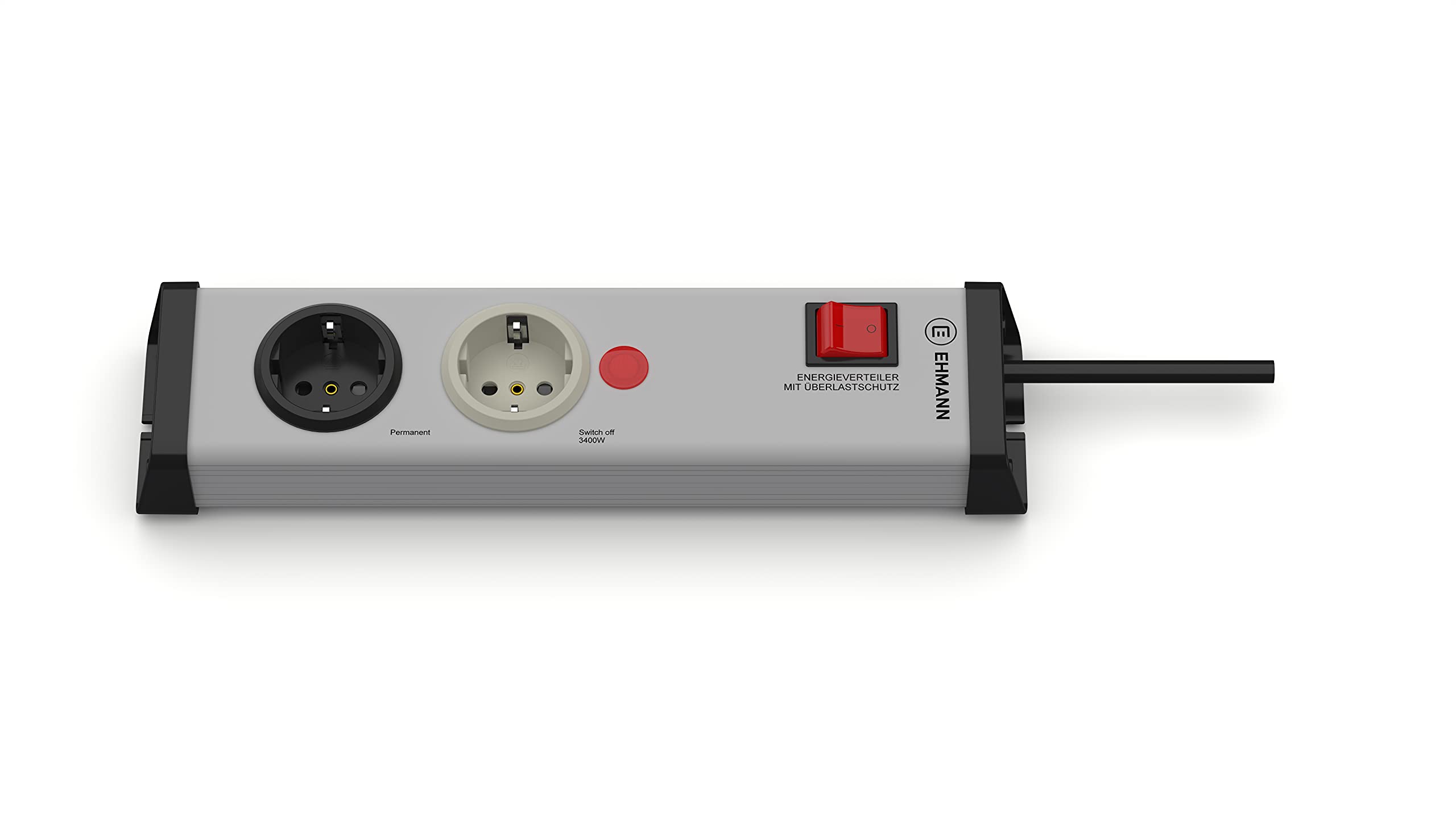 Ehmann 100063 Special Power Distribution Block, Silver/Black