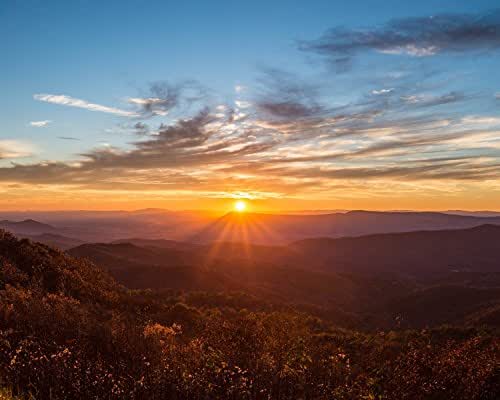 Sunset At The Point, Skyline Drive, Shenandoah National Park
