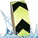 Pure Ponta High Visibility Black and Yellow Reflective Arrow Hazard Tape | 82 feet x 2 Inches High Intensity Waterproof Retroreflective Tape | Chevron Reflector Tape Roll