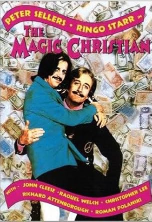 Amazon Com The Magic Christian Peter Sellers Wilfrid Hyde White Richard Attenborough Christopher Lee Spike Milligan Roman Polanski Raquel Welch Victor Maddern Terence Alexander Ringo Starr Joseph Mcgrath The Magic Christian The Magic