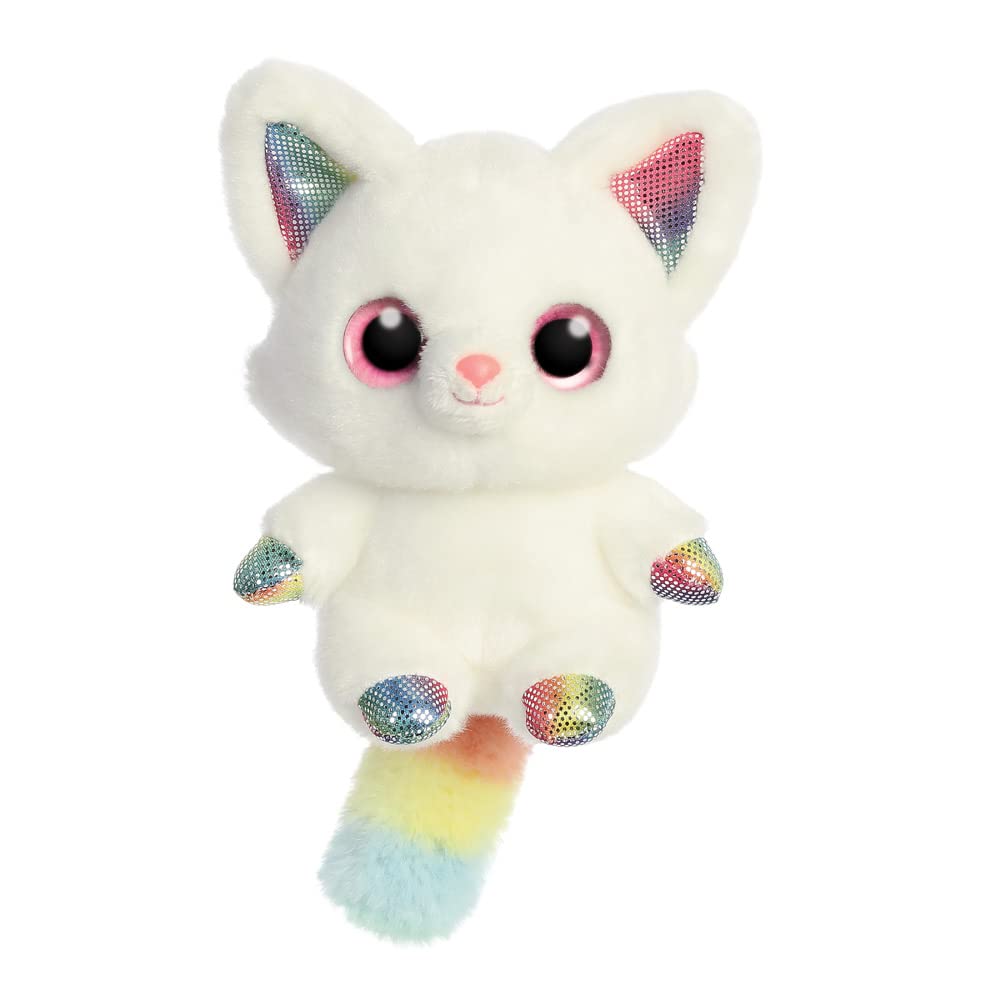 Aurora, 29426, Pammee Fennec Fox, Rainbow, 5In, Soft Toy