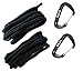 K2 Camp Gear Outdoor Camping Hammock – Premium Aluminum Carabiners and Hanging Ropes Includedthumb 4