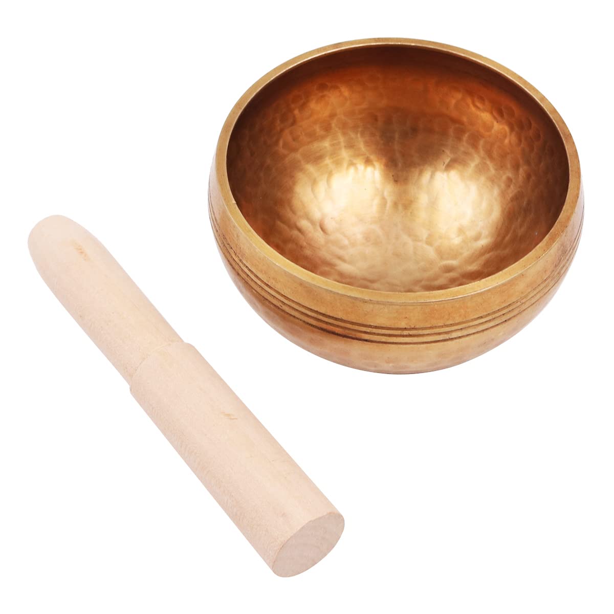 Namvo Tibetan Singing Bowl Set, Easy to Play with Striker and Cushion Beautiful Sound for Yoga Healing Anxiety Relief Mindfulness
