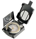 K&R Meridian Pro Professional Prism Sighting Compass by KR
