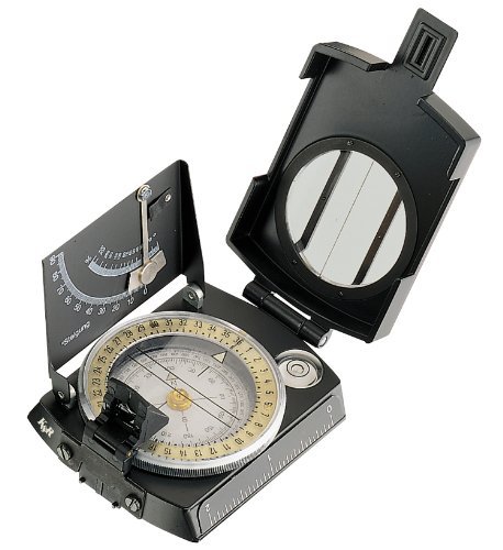 K&R Meridian Pro Professional Prism Sighting Compass by KR