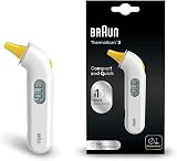 Braun ThermoScan 3 Ear Thermometer IRT3030 1-Second Reading Baby