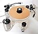 (1) New Turntable Toys TC-1 Cork Turntable Mat (1/4) inch Thick + Platter Mat