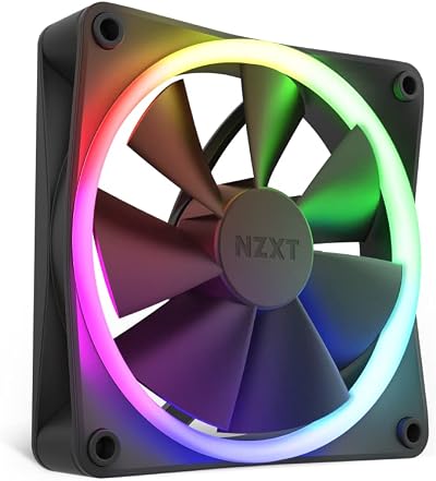 NZXT F120 RGB Fans RF-R12SF-B1 120mm Whisper Quiet RGB Lighting CAM