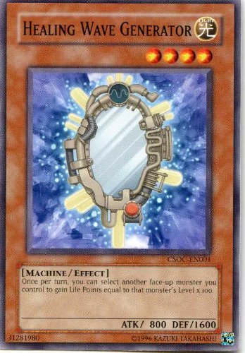 Yu-Gi-Oh! - Healing Wave Generator (CSOC-EN001) - Crossroads of Chaos - Unlimited Edition - Common