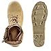 Men’s 9 Inch Desert Tan Boots with Side Zipper for Work, Construction, Hiking, Hunting, Outdoors. Durable, Comfortable,True to Size. 6 Month Warranty