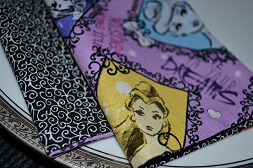 Purple Princesses Reversible Cloth Napkins/Set of 4