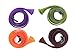 Ymkf Sqqr 4Pcs Braided Fishing Rod Covers Sock Spinning Casting Rod Bundle Sleeve Expandable 5.6ft Fishing Gloves Protector