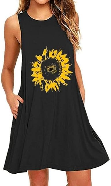 sunflower tank dress