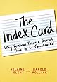 The Index Card: Why Personal Finance Doesnt Have to Be Complicated