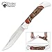 Timber Rattler Heartwood Scarab Back Giant Folding Pocket Knife - Carved Camel Bone Inlays