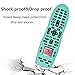 Remote Case for Logitech Harmony 650, Tading Shockproof and Anti-Drop Silicone Protective Case Cover Skin for Logitech Harmony 650/665/700 Remote Controller - Mint