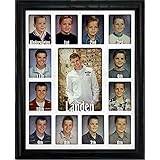 Northland School-Years Picture Frame Personalized - Holds Twelve 2.5" x 3.5" School Photos and 5" x 7" Kindergarten to Gradua