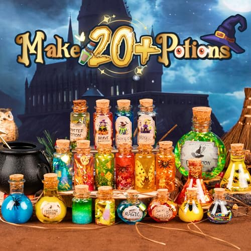 Wizard Potions Kits for Kids, Mix 20+ Fairy Magic Potions with Magic Potion, Craft Toy Creative Gift