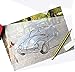 A4 Size Artist’s Tracing Paper, 8.3 x 11.5 inch, 50 Sheets-Translucent Sketching and Tracing Paper for Pencil, Marker and Ink, Lightweight