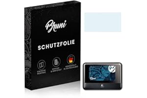 Bruni Screen Protector compatible with Logitech Squeezebox Touch Protector Film, crystal clear Protective Film (2X)