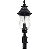Minka Lavery Minka 8909-94 European Influence Three Light Post Mount from Newport Collection in Bronze/Darkfinish 3 Outdoor, 