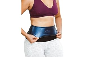 HENWUBEI Women's Heat Capture Waist Toner - A Body Coach for Sweat - Neoprene Heat-Free Body Shaping, Suitable for Yoga, Gyms