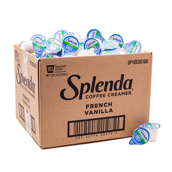SPLENDA Single Serve Coffee Creamer Cups, Sugar Free French Vanilla