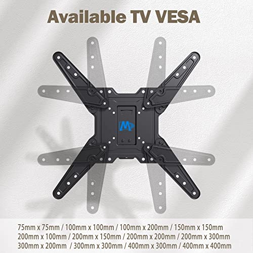 Mounting Dream TV Wall Mount for Most 2655 Inch TVs, Full Motion TV