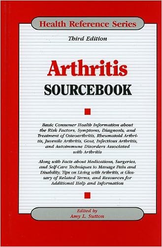Arthritis Sourcebook Amy L Sutton 9780780810778 Amazon - 