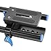 Neewer Aluminum Alloy DSLR Rail 15mm Rod Support Baseplate with 1/4