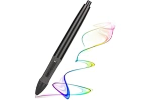 Stylus Pen for GT‑191/GT‑221 PRO/GT‑156HD V2/GT‑220 V2, 8192 Level Pressure Sensitive Stylus Pen Ergonomic Desig for Graphics
