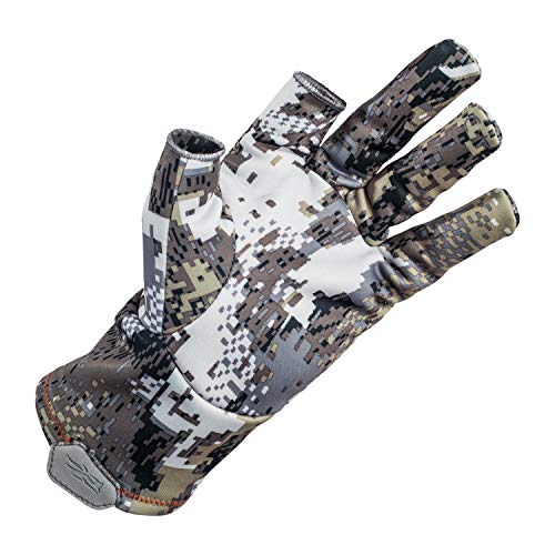 Sitka Men's Fanatic Whitetail Optifade Elevated II Camo Hunting Gloves