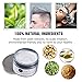 VOLLUCK Silver Gray Hair Coloring Wax Temporary Hair Clay Pomades 4.23 oz,Natural Hair Dye Material Disposable Hair Styling Clay Ash for Cosplay, Halloween, Party