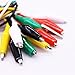 U-Sky Premium Test Leads with Alligator Clips for Low Current Testing - Multicolored - 10 Pack