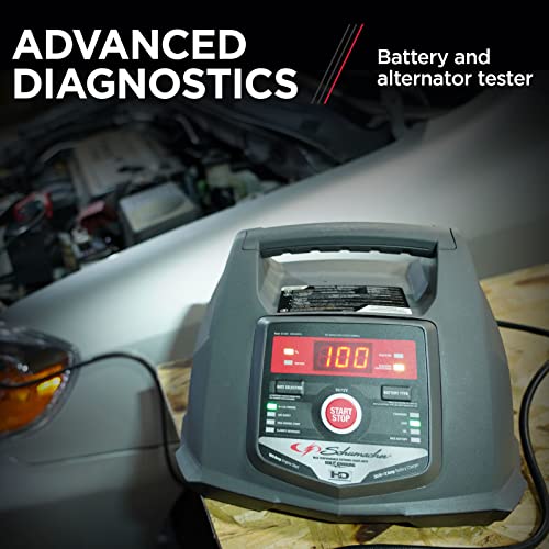 Schumacher SC1281 Battery Charger, Engine Starter, Boost Maintainer and