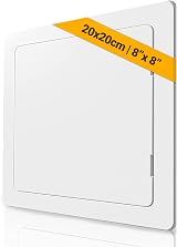 Proxinova Paintable Access Panel 200x200 mm ABS Plastic Flush Hatch