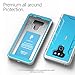 LG G6 Rugged Case, LG G6 Plus Rugged Case Poetic Revolution [360 Degree Protection] [Built-in-Screen Protector] Full-Body Rugged Heavy Duty Case for LG G6 /G6 Plus (2017) - Blue/Gray