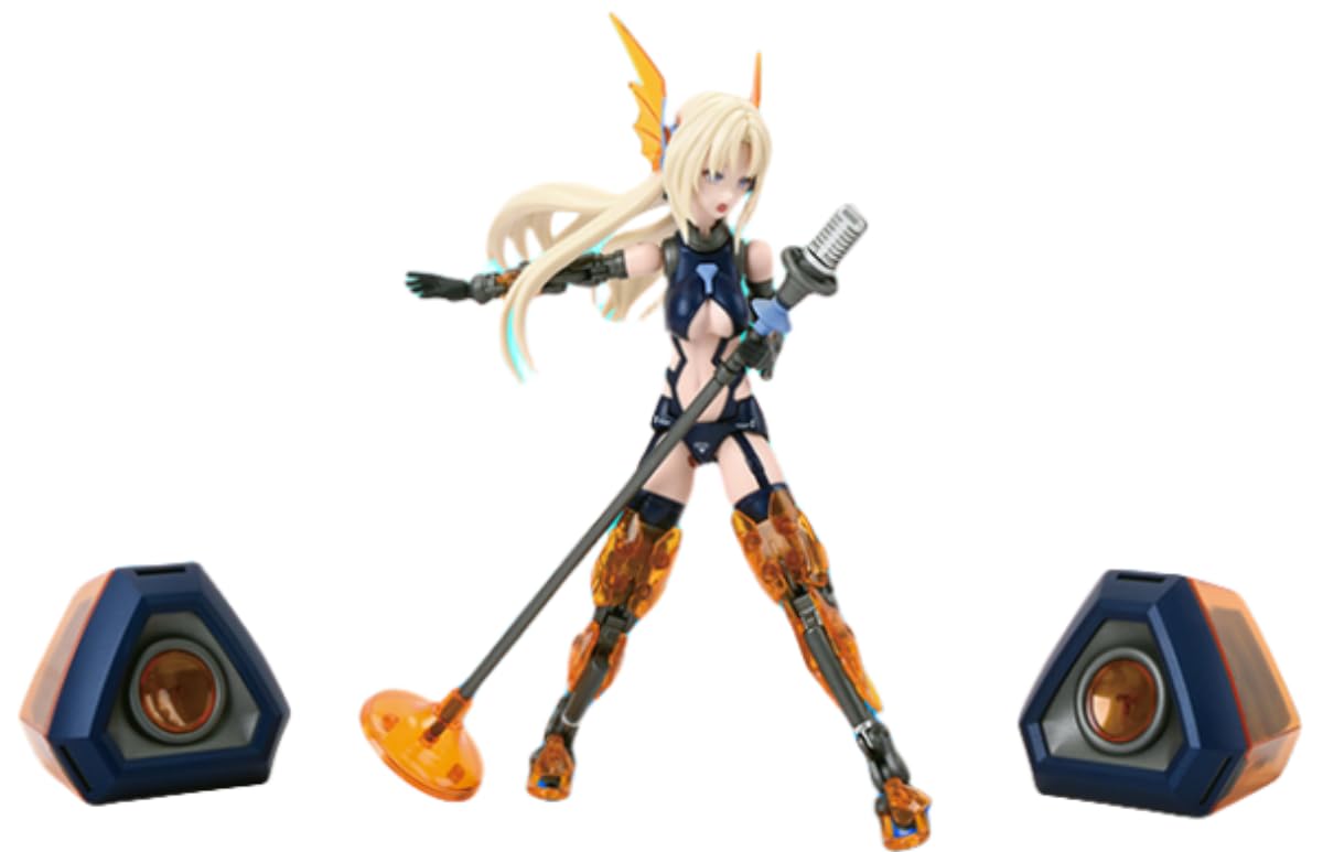 HiPlay Nuke Matrix Plastic Model Kits: Cyber Forest Mermaid, Storm Interceptor: Royal Enforcer, Tanya Charybdis, Mecha Musume, Anime Style 1:12 Scale Collectible Action Figures (Mermaid)