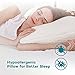 Pillows for Sleeping, CertiPUR-US, Registered with FDA Shredded Memory Foam Pillow with Thickened Foam Pillowcase for Neck Pain Relief, Side Back Stomach Sleeper, Hypoallergenic by Sable, Queen