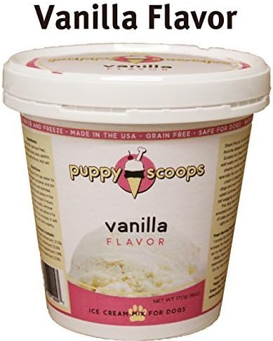 Puppy Scoops Ice Cream Mix: Vanilla, 6 Ounce by Puppy Cake
