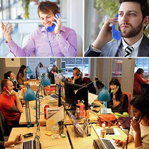 Retro Handset, Cell Phone Handset Anti Radiation 3.5mm Mini Microphone