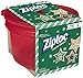 Ziploc Limited Edition Holiday Colored Storage Containers with Lids (Large Round, Red) (Single)