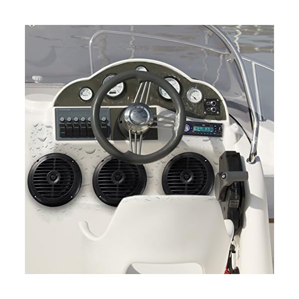 Pyle-In-Dash-Marine-AMFM-PLL-Tuning-Radio-with-USBSDMMC-Reader