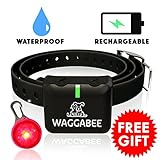 Dog Bark Control Collar Rechargeable & Waterproof Both Static Shock & Vibration Stimulus Options - Suitable For Small Medium & Large Size Dogs. New Greatly Improved Model