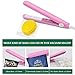 Handheld Mini Heat Bag Sealer, Wumal Portable Hand Pressure Sealing Machine for Airtight Food Storage, Reseal Snack Bags, Heat Seals Plastic and Aluminum Bags (Pink)