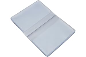 Bluemoona 5 PCS - Plastic Replacement Wallet Inserts for Credit ID Cards or Pictures