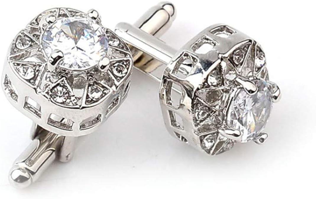 YYXXX Cufflinks Jewelry Accessories Europe and America Cufflinks Zircon